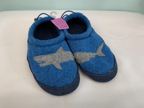 Slipper - Size 12/13 Toddler, Blue Shark