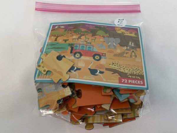 Puzzle: 72 Piece Safari