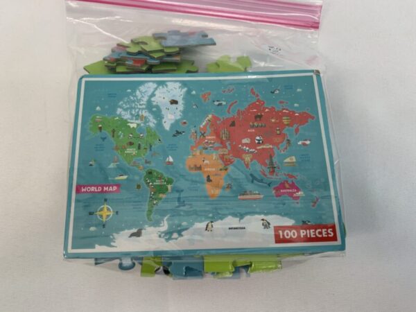Puzzle: 100 Piece Map