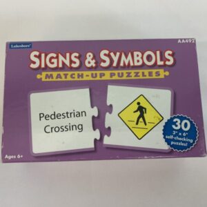 Puzzle: 30 Piece Signs & Symbols Match Up