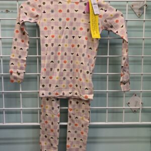 Size 5 - Purple/Cream Halloween Organic Gap PJ Set (New)