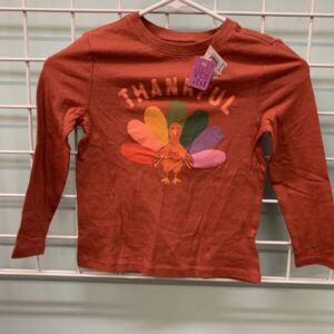 Size 5T - Brown Turkey Shirt (New)