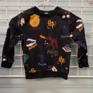 Size 5/6 - Black Harry Potter Sweatshirt