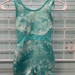 Size 6/6x - Green Gymnastics Leotard