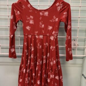 Size 7 - Red/White Bamboo Omi Jo Dress