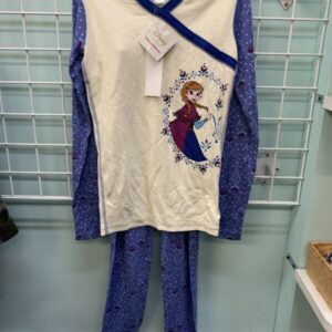 Size 14/16 - White/Purple Disney Frozen Hanna PJ Set (New)