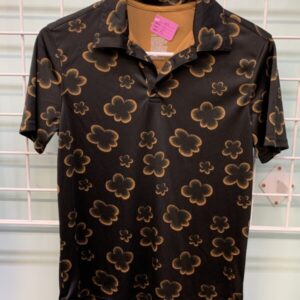 Size 14 - Black/Brown Splat Shirt