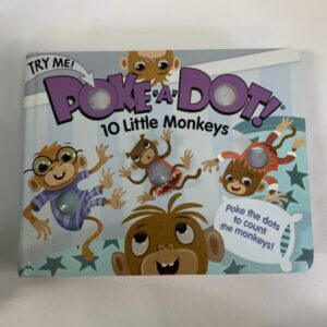 Board Book - Poke-A-Dot, 10 Little Monkeys