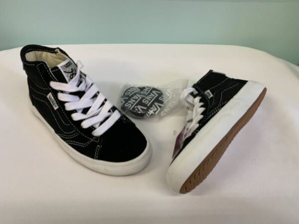 Shoes - Size 13 Toddler, Black/White Vans (New)