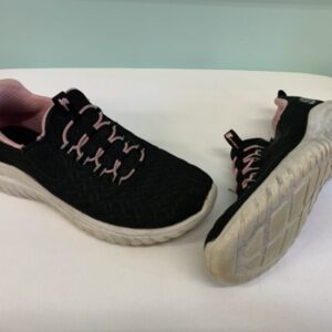 Shoes - Size 03 Youth, Black/Light Pink Sketchers