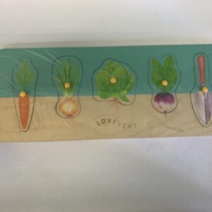 Puzzle: 5 Piece Lovevery Veggie Garden