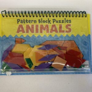 Puzzle: 20 Piece Pattern Block Puzzles - Animals