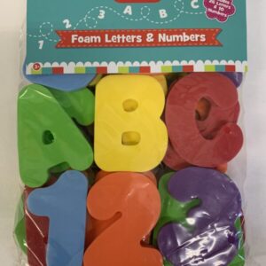 Toy: Little Tikes Foam Letters & Numbers (New)