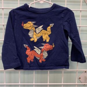 Size 18/24 Month - Blue Dragon Shirt