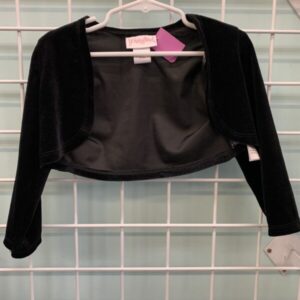 Size 2T - Black Shrug