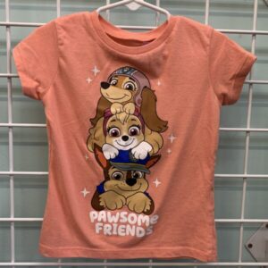 Size 3T - Orange Paw Patrol Shirt