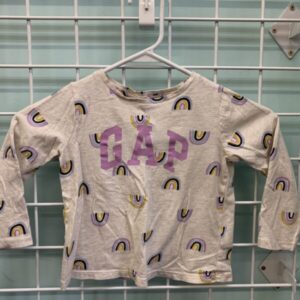 Size 4T - Khaki/Purple Gap Shirt