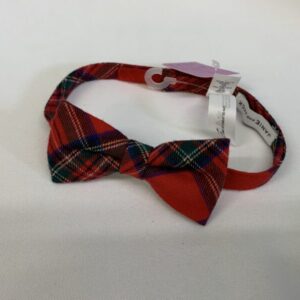 Gear: Red/Green Plaid Bow Tie - 2/5T