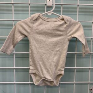 Size 00/03 Month - Cream Onesie