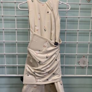 Size 00/03 Month - Cream Ducks Kyte Baby Bamboo Sleep Bag Swaddler