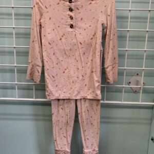 Size 3T - Pink Lou Lou PJ Set