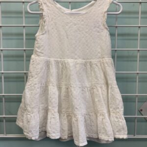Size 3T - White Mabel & Honey Dress