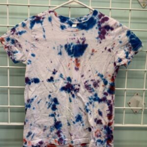 Size 10/12 - White Tie Dye Shirt