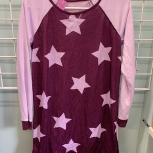 Size 14/16 - Purple Star PJ Gown