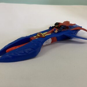 Toy: Blue/Red Superman Shooter Plane