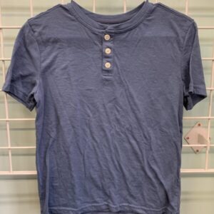 Size 10/12 - Blue Henley Shirt