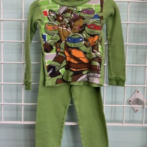 Size 4 - Green Teenage Mutant Ninja Turtles PJ Set