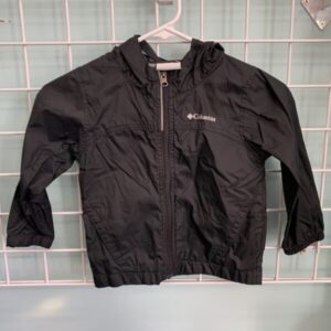 Size 4T - Black Columbia Windbreaker Jacket