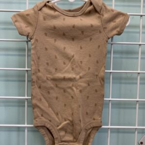 Size 09 Month - Brown Leaf Onesie