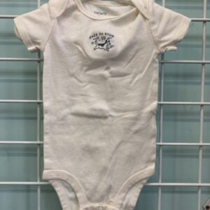 Size 09 Month - Cream Free to Roam Onesie