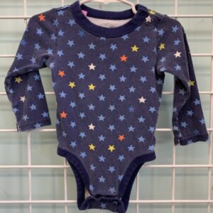 Size 18/24 Month - Blue Star Onesie
