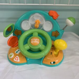 Toy: Bright Starts Lights & Colors Driving Steering Wheel