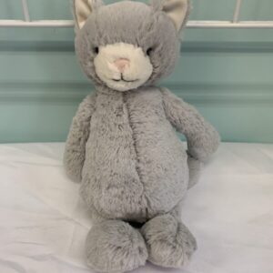 Toy:  Grey Bashful Kitty Jelly Cat