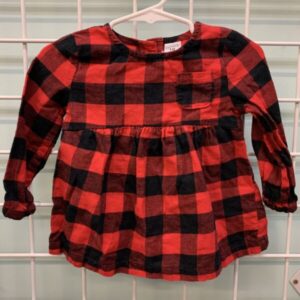 Size 18 Month - Red/Black Shirt