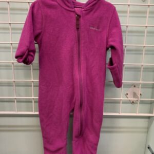 Size 18 Month - Pink Fleece Eddie Bauer Bunting Snowsuit