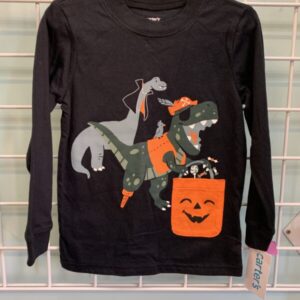 Size 3T - Black Halloween Shirt (New)