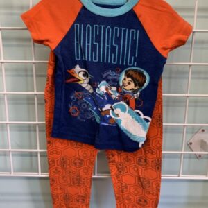 Size 4 - Blue/Orange Blastastic PJ Set