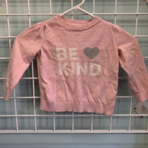 Size 4T - Pink Be Kind Sweater