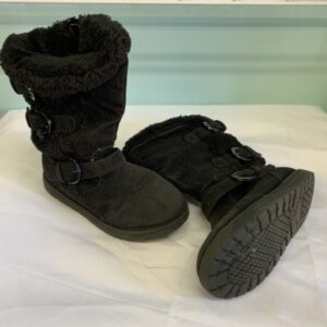 Boots - Size 11 Toddler, Black Tall Boot
