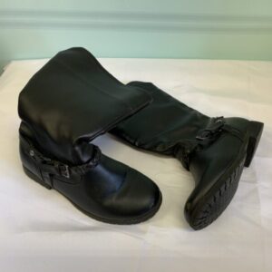 Boots - Size 13 Toddler, Black Tall Buckle Boot
