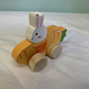 Toy: Bunny Carrot Car - Wooden