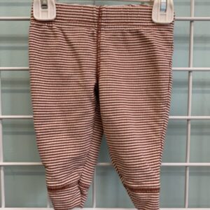 Size 03/06 Month - Brown/White Stripe Pant