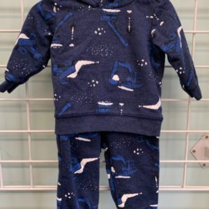 Size 09 Month - Blue Construction Set
