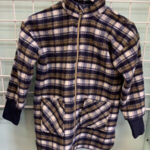 Size 12 - Blue/White Plaid Vintage Shacket