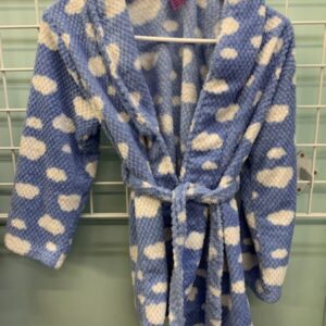 Size 10/12 - Blue/White Cloud Robe