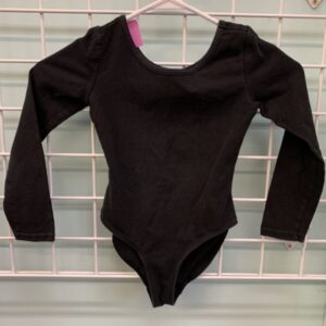 Size 6/6x - Black Leotard